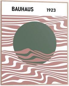 Impressão digital emoldurada Bauhaus
