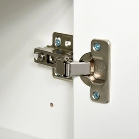 Aparador Sean de 79 cm - Branco - Design Nórdico