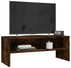 Móvel de TV 100x40x40 cm derivados de madeira carvalho fumado