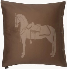 Fronha de almofada em cetim Horsecheck