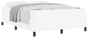 Estrutura de cama com colchão Branco 160 x 200 cm