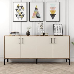 Console Kiev – Walnut Cream – 180 cm x 78 cm x 35 cm