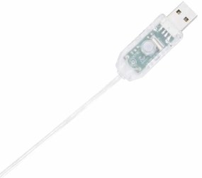 Decoração de Natal renas 3 pcs 90 LEDs branco quente