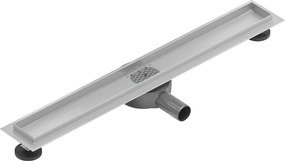 Mexen Flat 360° corpo para ralo linear rotativo 50 cm, inox - 1040050