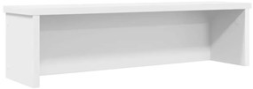 Rack cozinha empilhável branco 50x15x16 cm madeira engenheirada
