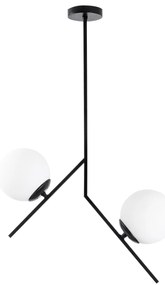 Chandelier Dolunay – Preto – 43 x 15 cm