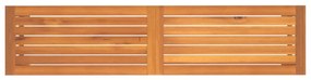 Banco de jardim 150x35x45 cm madeira de acácia maciça