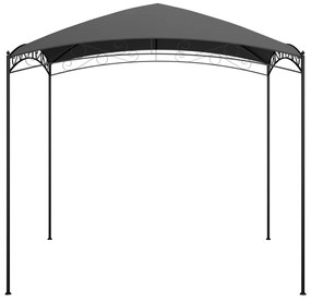 Gazebo 3x3x2,65 m 180 g/m² antracite