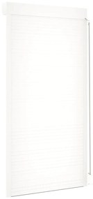 Persiana de enrolar em alumínio 110x220 cm branco
