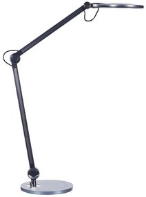 Candeeiro de mesa LED em metal preto 34 cm ERIDANUS Beliani