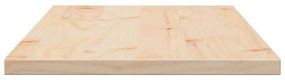 Tampos de mesa retangulares 4 pcs 90x45x2,5 cm pinho maciço