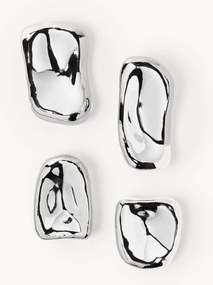 Objetos decorativos em vidro Stones, conjunto de 4