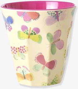 Copo de melamina para crianças BUTTERFLY 250 ml rice bege