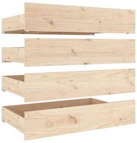 Estrutura de cama com gavetas 135x190 cm casal