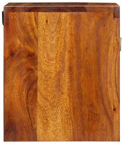 Cabinetes de Cabeceira vidaXL 2 pcs 40x35x35 cm Madeira Sólida de Acác