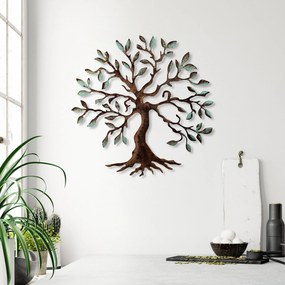Acessório Decorativo de Parede em Metal Bys-133 – Multicolor – 60x60 c