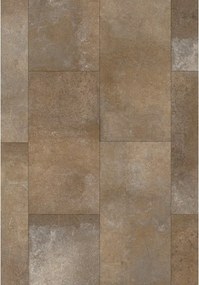 Mexen Silver Brown painéis vinílicos 610 x 305 mm SPC 6,5 mm, base IPEX 1,5 mm, 4 V-Fuga, Tijolo - F1160-0610-305-505-4V1-90