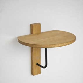 Prateleira de Parede Reve – Preto Carvalho – 35 cm x 35 cm