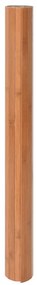 Tapete retangular 70x200 cm bambu cor natural
