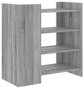 Aparador 73,5x35x75 cm derivados de madeira cinzento sonoma