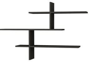 Prateleira de Parede Leo – Antracite – 123x80,5x22 cm