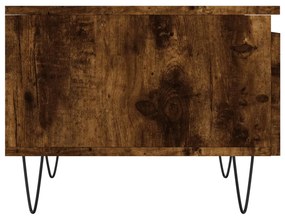 Mesa de centro 50x46x35 cm derivados de madeira carvalho fumado