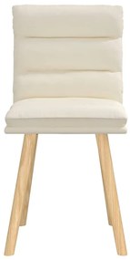 Cadeiras de jantar 2 pcs linho