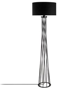 Candeeiro de Pé Tall – Preto – 50x175x50 cm