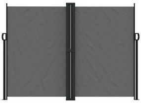 Toldo lateral retrátil 180x1000 cm antracite