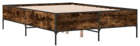 Estrutura cama 120x190 cm derivados de madeira/metal