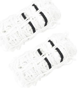 Redes para feno 2 pcs retangular 75x50 cm PP branco