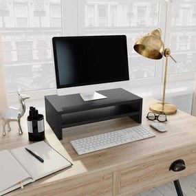 Suporte para monitor 42x24x13 cm derivados de madeira preto