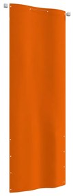 vidaXL Tela de varanda 80x240 cm tecido oxford laranja