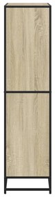 Estante 80,5x35x139 cm derivados de madeira carvalho sonoma