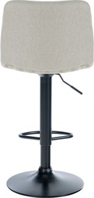 Banco de bar Lex Tecido creme