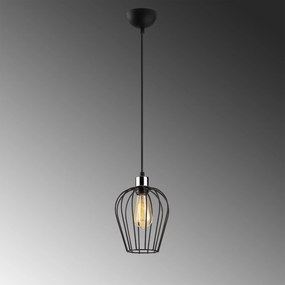 **** Candeeiro Tel – Preto – Ø20 cm x 116 cm

**