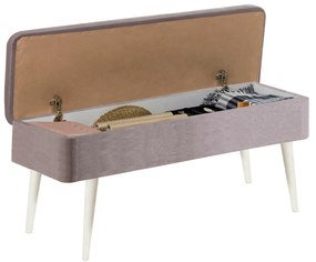 Conjunto de Mesa de Jantar Extensível e Cadeiras Vina – Branco e Cinze