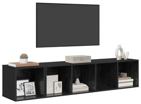 Conjunto de Estantes para TV 2 pcs Carvalho preto