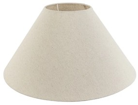 Abajur bege | 50/17,5/25 cm