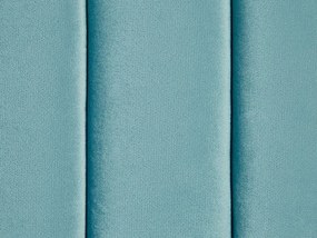 Sofá de 3 lugares em veludo azul claro ARVIKA Beliani