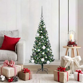 vidaXL Árvore de Natal Artificial Verde 120 cm PVC