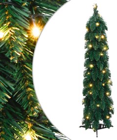 vidaXL Árvore de Natal artificial pré-iluminada com 45 luzes LED 90 cm