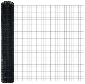 Cerca Euro Cinza 1,5x10 m Aço