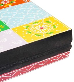 Prateleiras de Parede 2 pcs 100x20x6 cm Madeira Sólida de Mangueira