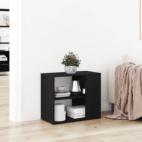 buffet vidaXL Carvalho Preto 60x30x50 cm Madeira engenheirada