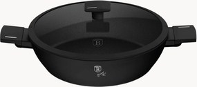 Caçarola baixa antiaderente com tampa Matte Black