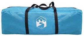Tenda para sanita impermeável azul