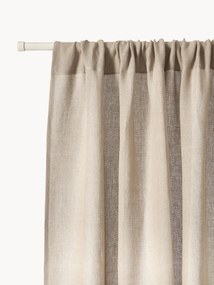 Cortinas com filtro de luz e bolsa para varão Harmony, conjunto de 2, L 140 cm