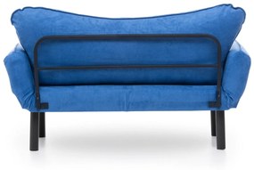 Sofá Cama "Chatto" – Azul  – 180x65x70 cm – Design Moderno