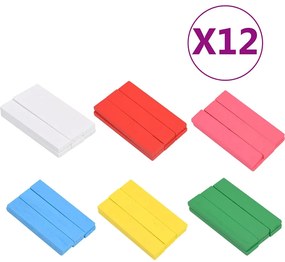 Conjunto blocos de construção 150 pcs pinho maciço pintado
